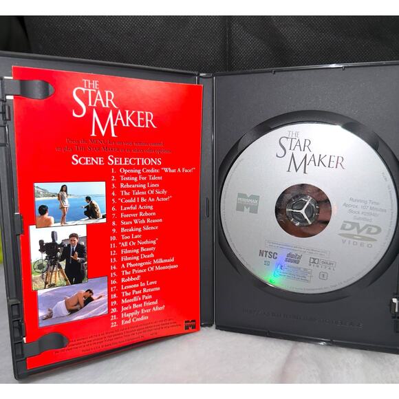 The Star Maker DVD (1995) Miramax – Academy Award Nominee Foreign Film, Rare OOP - Picture 4 of 7
